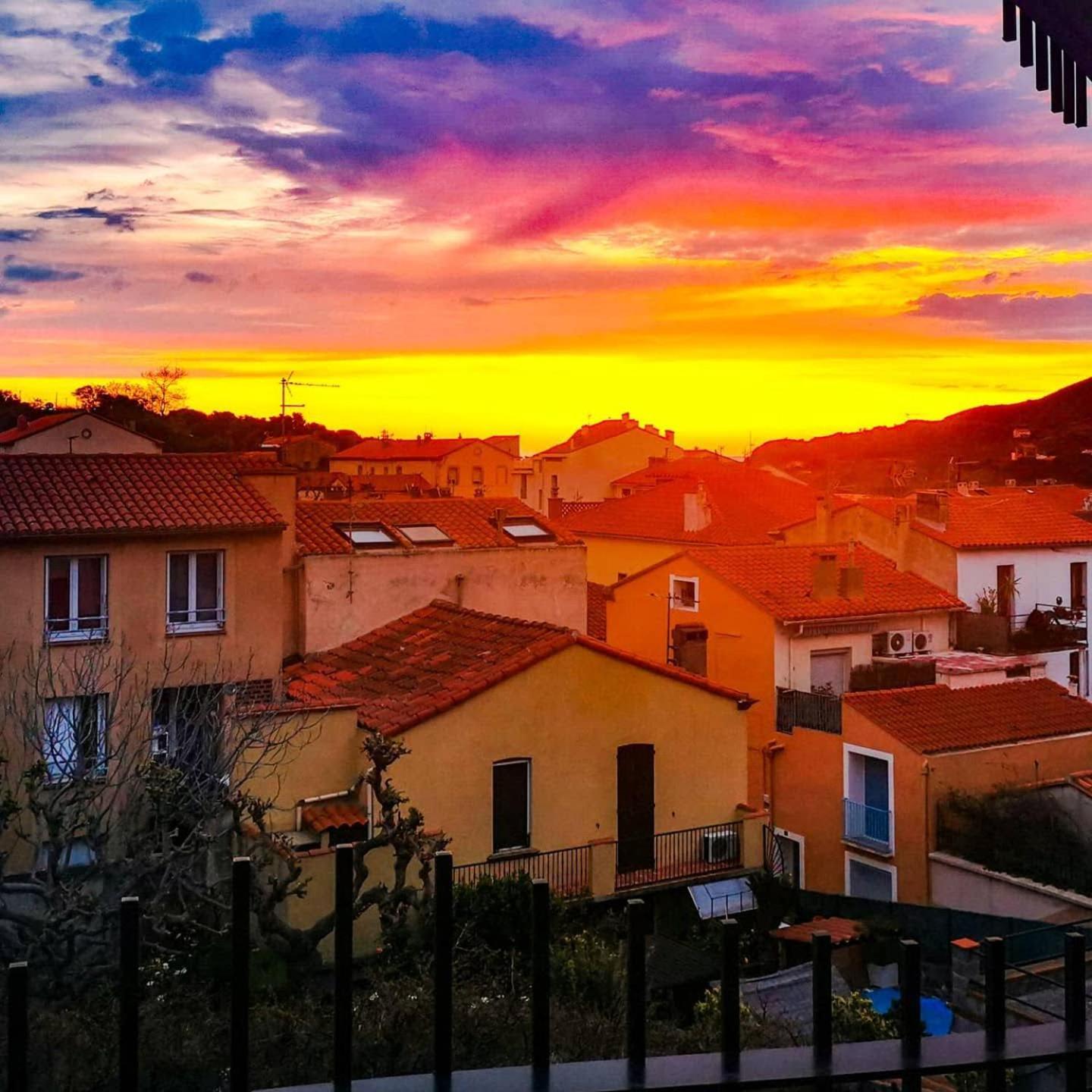 1Br Apartment T2 54M2 Onde Marine 2Nd Floor Lift Wifi Ac Parking Port Vendres Eksteriør billede
