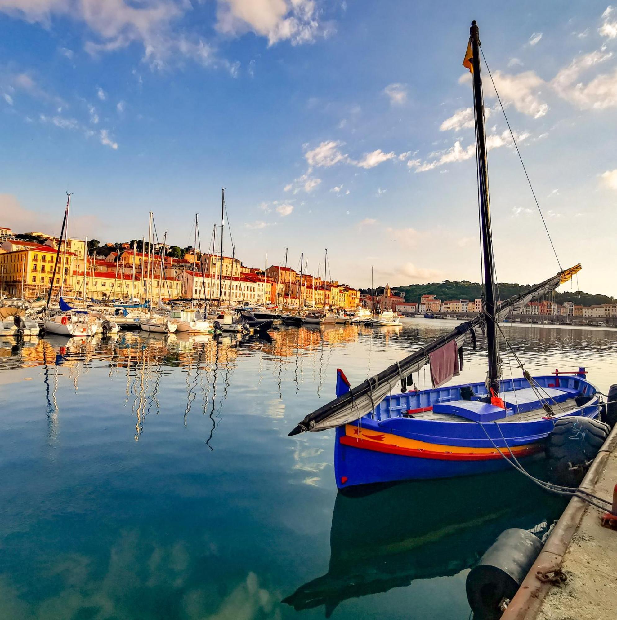1Br Apartment T2 54M2 Onde Marine 2Nd Floor Lift Wifi Ac Parking Port Vendres Eksteriør billede