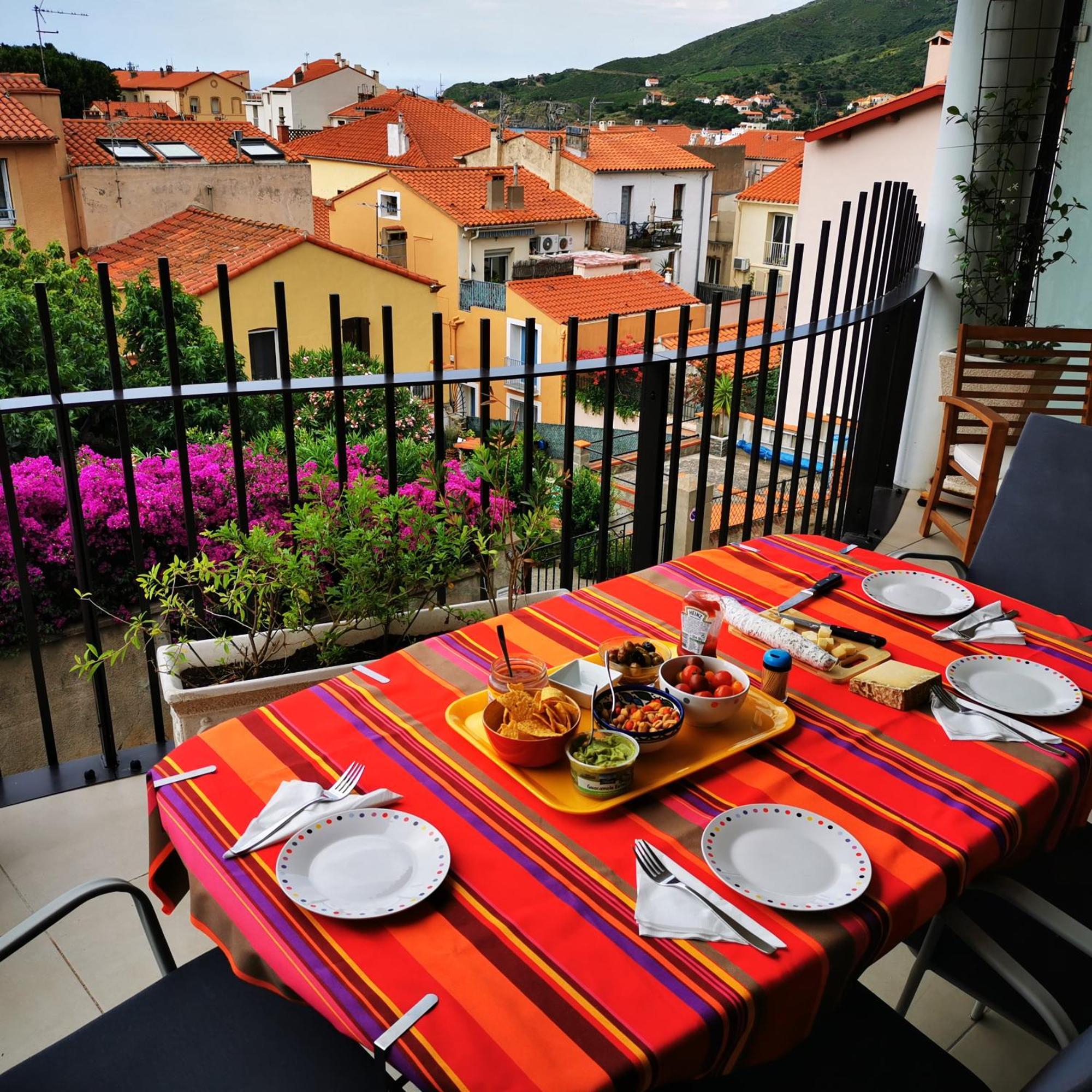 1Br Apartment T2 54M2 Onde Marine 2Nd Floor Lift Wifi Ac Parking Port Vendres Eksteriør billede